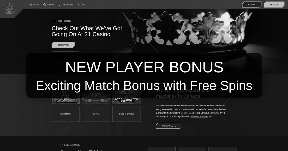 21 Casino Official Site for Players in Canada